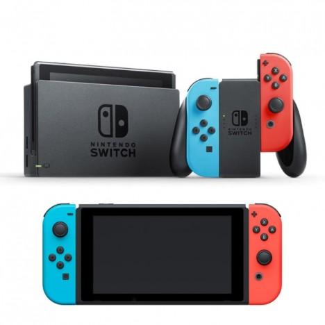Nintendo Switch with Neon Blue/Neon Red Joy-Con