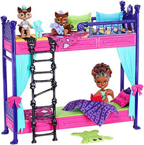 Monster High Monster Family Wolf Bunk Bed Playset with Dolls