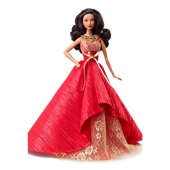 2014 Holiday Barbie Ornament African-American