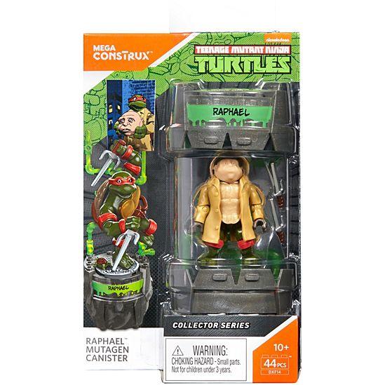 Mega Construx Teenage Mutant Ninja Turtles Classic Series Raphael Mutagen Canister