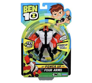Ben 10 6" Deluxe Power Up Figures - Four Arms