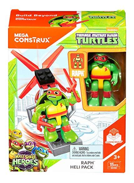 Mega Bloks Teenage Mutant Ninja Turtles Raph Heli Pack Figure